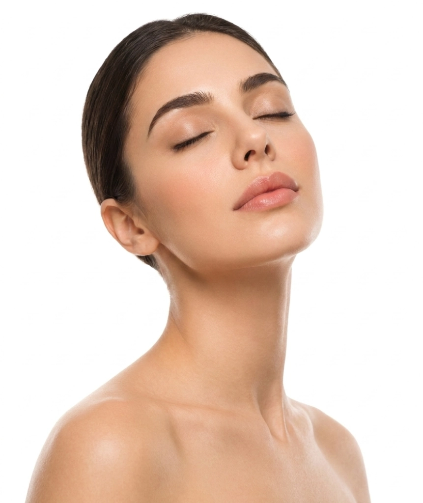 Facial balancing treatment areas