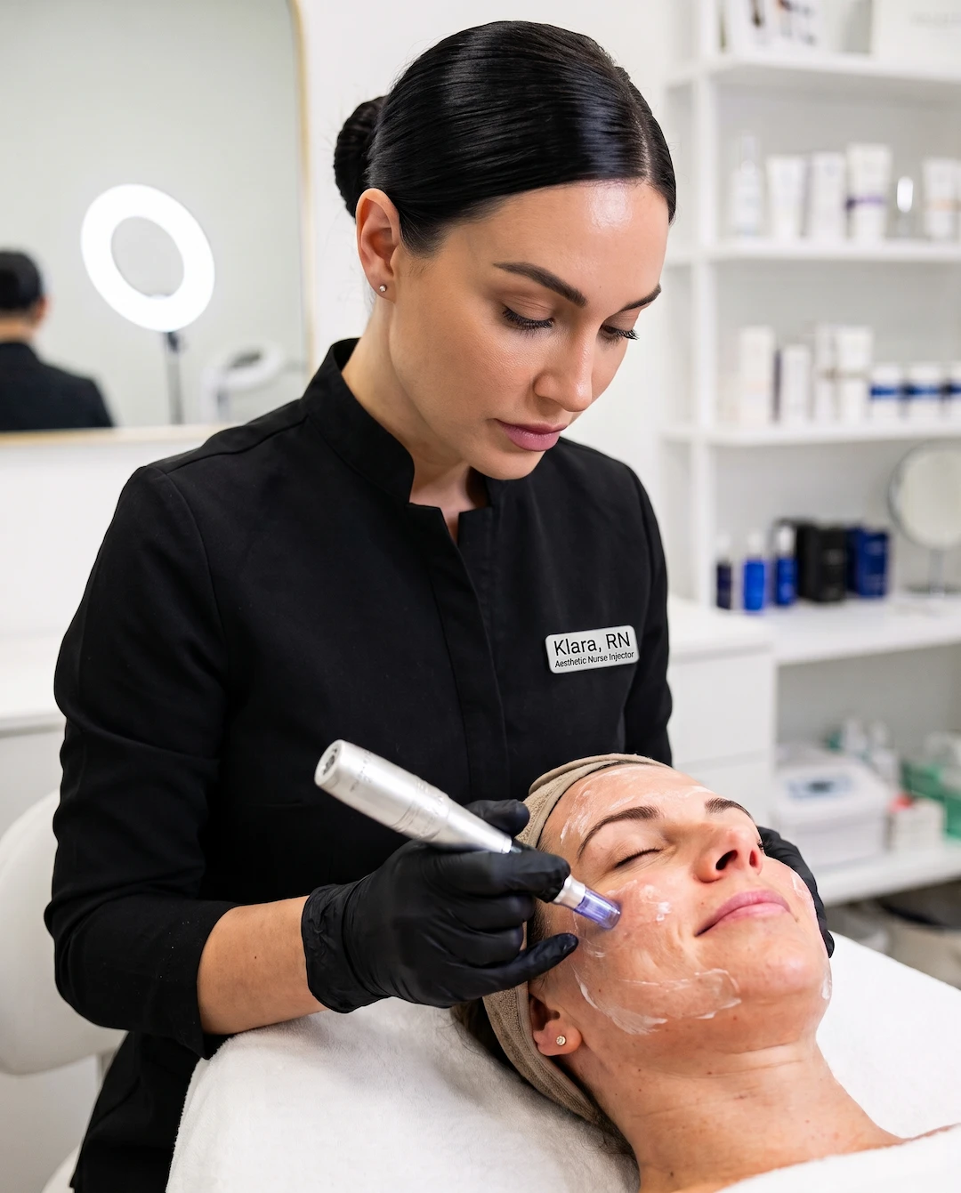 Microneedling at Klara's Needles, Davie, FL
